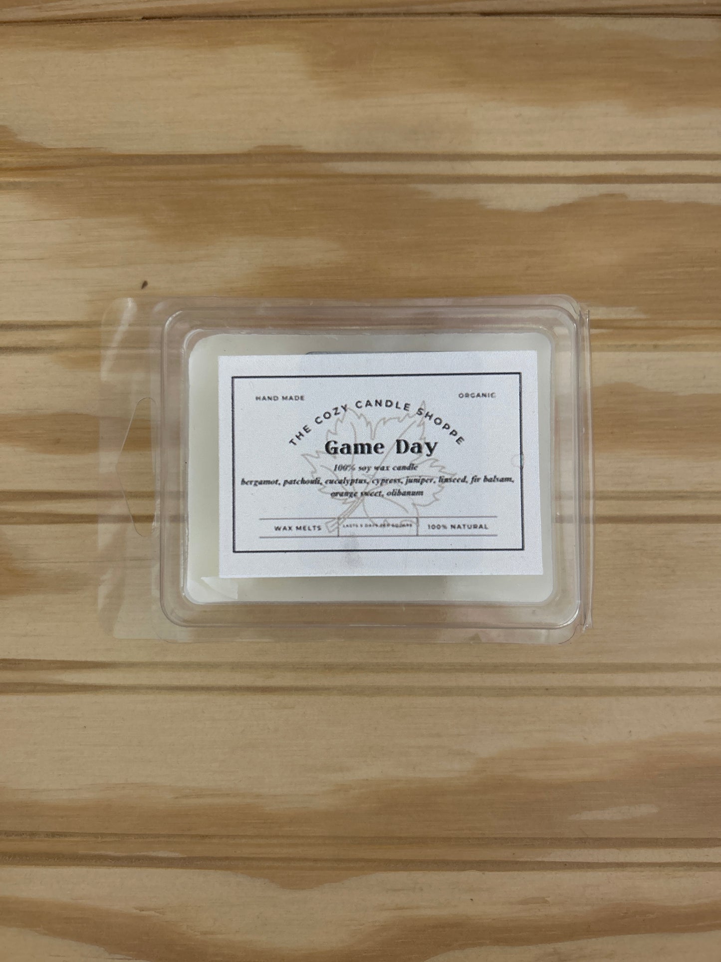 Game Day Clamshell Wax Melt
