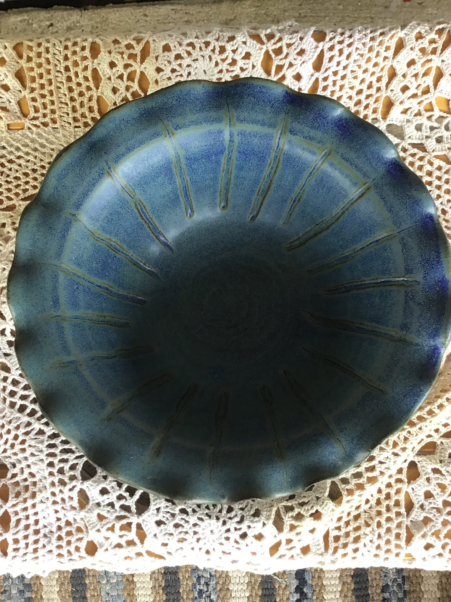 Handmade Navy Blue Bowl