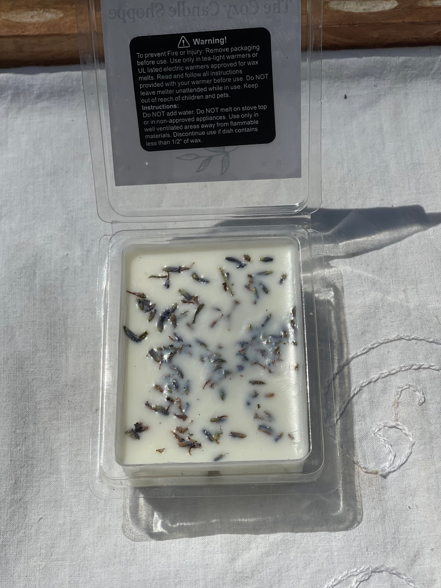 Cozy Lavender Clamshell Wax Melt