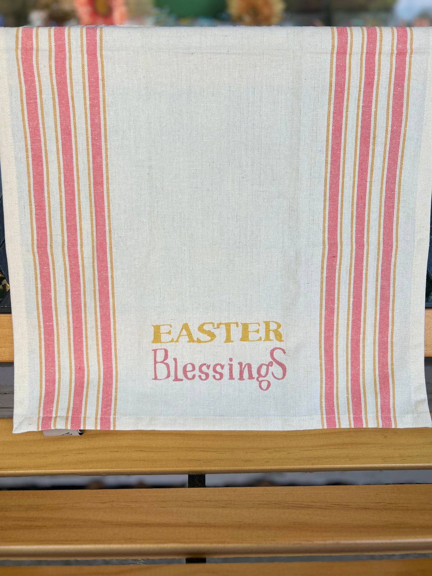 Easter Blessing Kitchen Towel