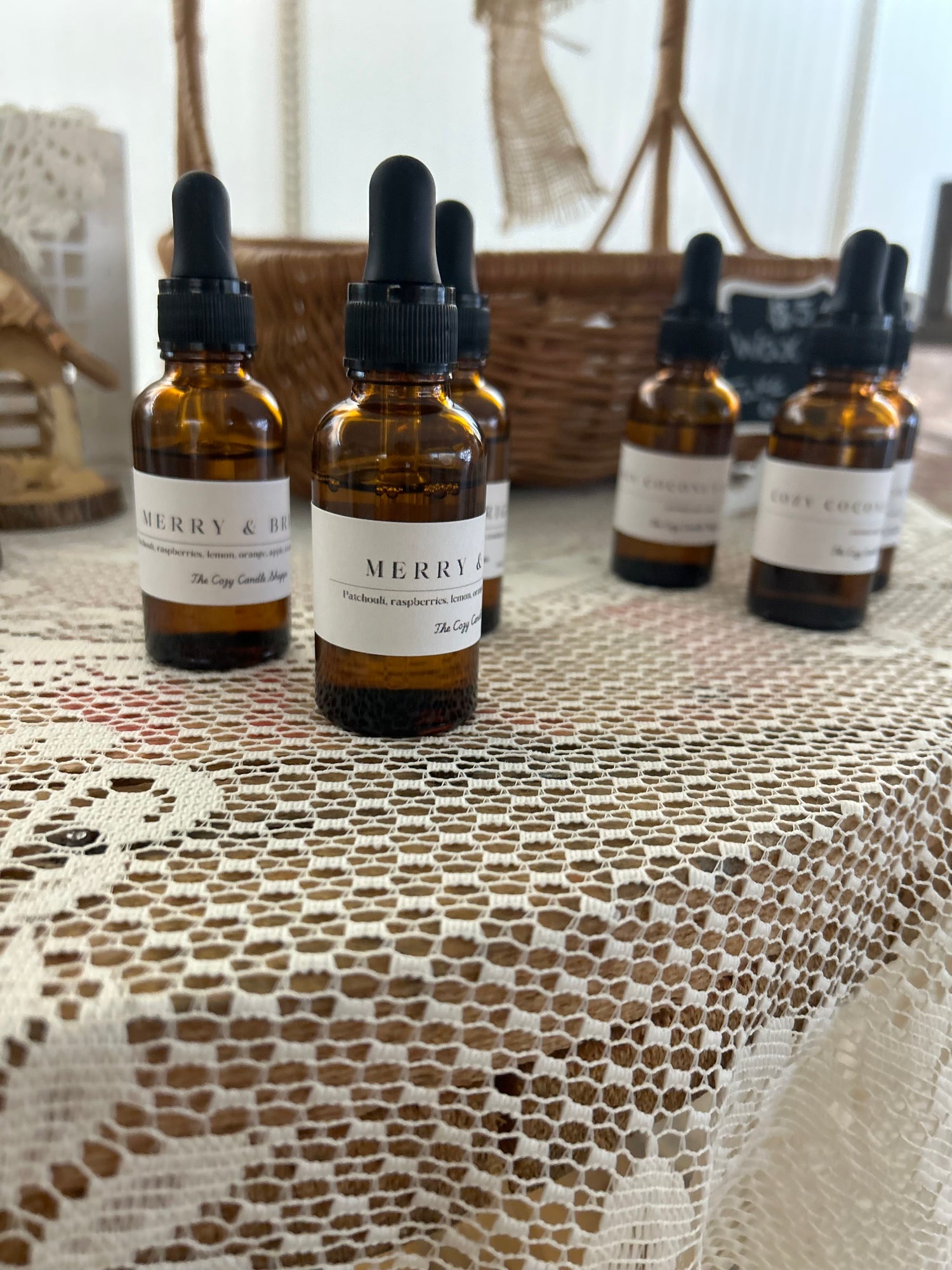 Cozy Oils for Diffusers