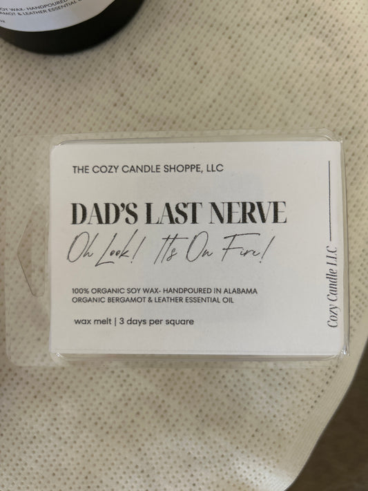 Dad’s Last Nerve Clamshell Wax Melt