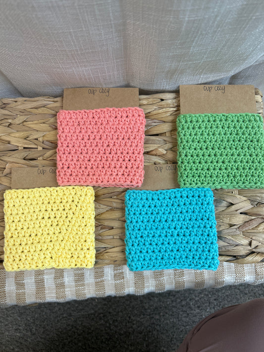 Hand Crochet Cup Coozies