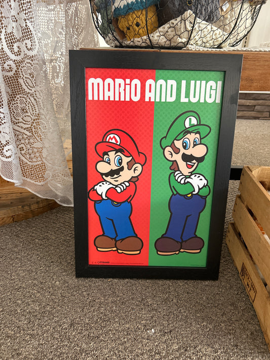 Mario & Luigi Sign