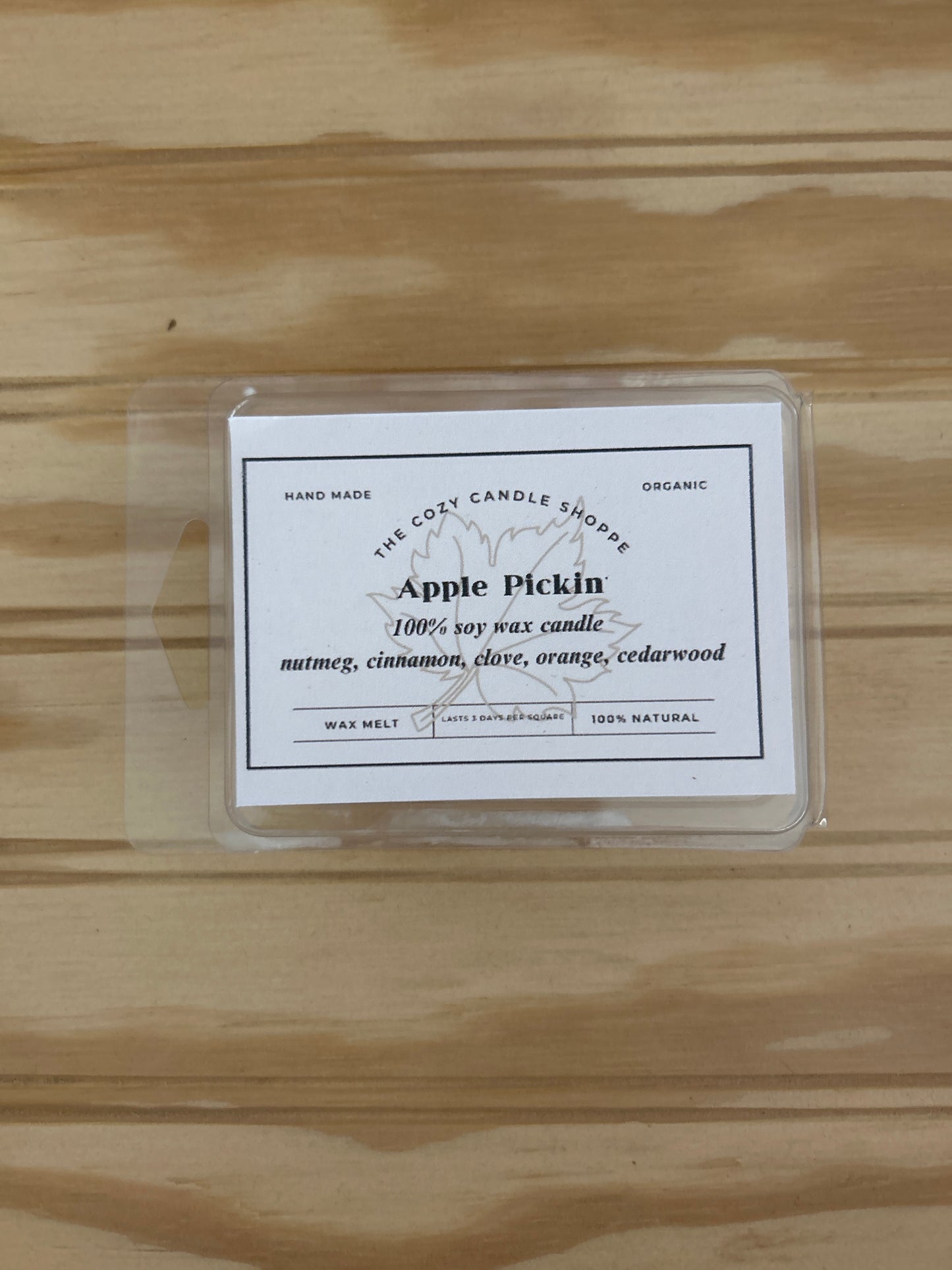 Apple Pickin’ Clamshell Wax Melt