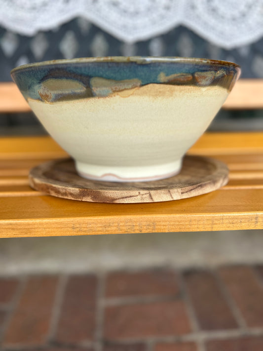 Handmade Beige Bowl