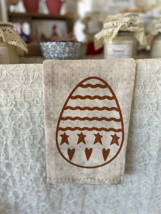 Easter Egg Kitchen Towel