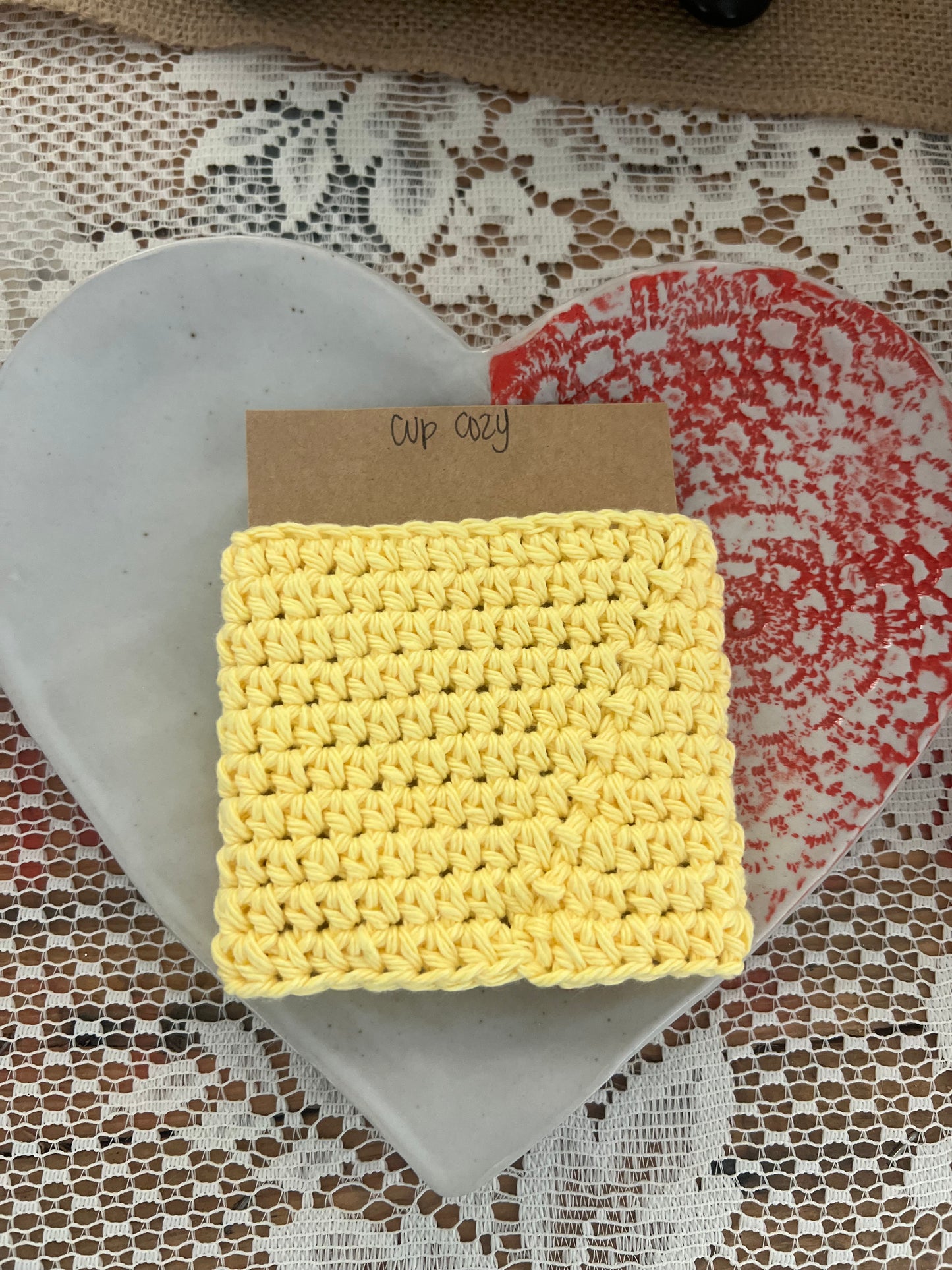 Hand Crochet Cup Coozies